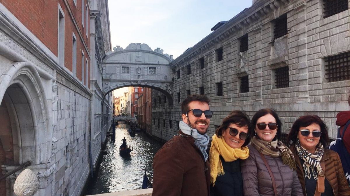 Viagem da família Casella na Itália
